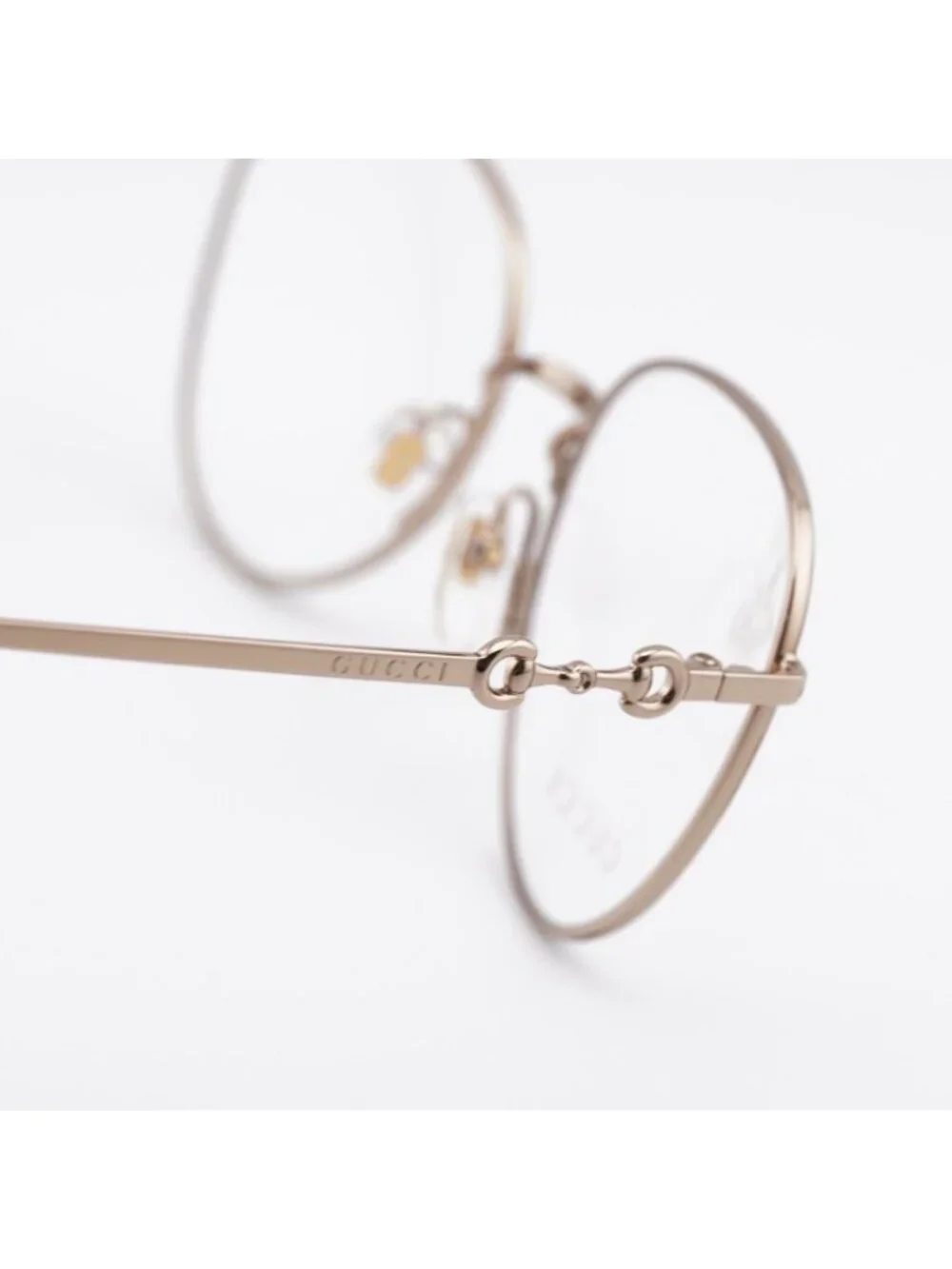 Gucci GG0880O 002 Eyeglasses Havana/Gold 51mm Square Frame